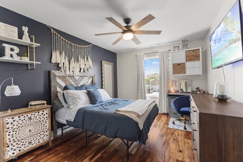 Bedroom at 3436 McDaniel Drive, Martinsville, IN