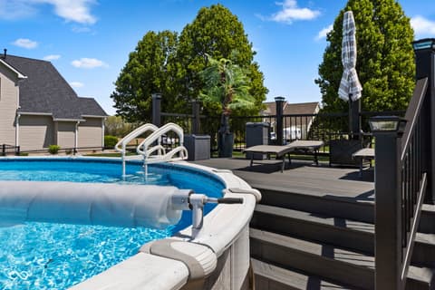 Pool at 3436 McDaniel Drive, Martinsville, IN
