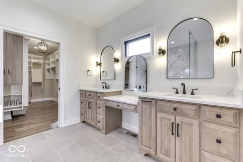 Primary bathroom at 886 J McCool Way, Greenwood, IN