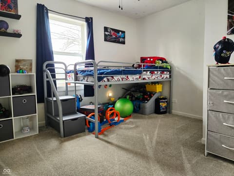 Bedroom at 360 N Colfax Street, Martinsville, IN