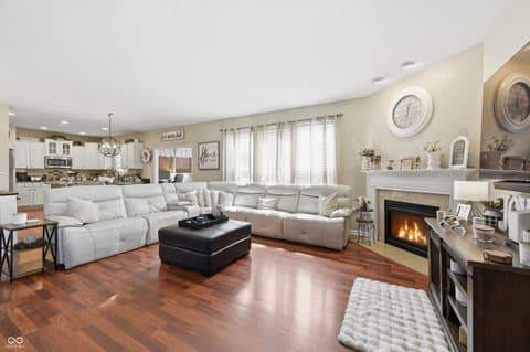 Living room at 4735 Corydon Lane, Indianapolis, IN