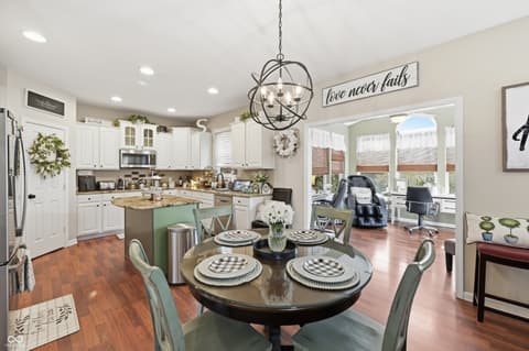 Dining room at 4735 Corydon Lane, Indianapolis, IN