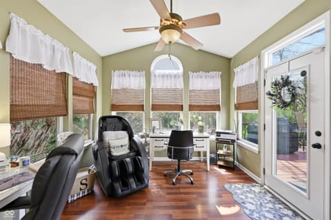 Home office at 4735 Corydon Lane, Indianapolis, IN
