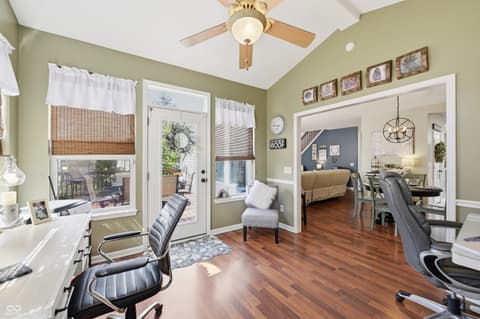 Home office at 4735 Corydon Lane, Indianapolis, IN