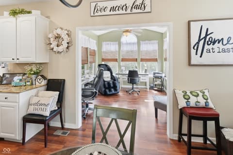 Dining room at 4735 Corydon Lane, Indianapolis, IN