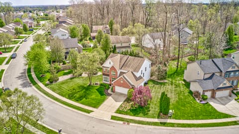 Aerial view at 4735 Corydon Lane, Indianapolis, IN