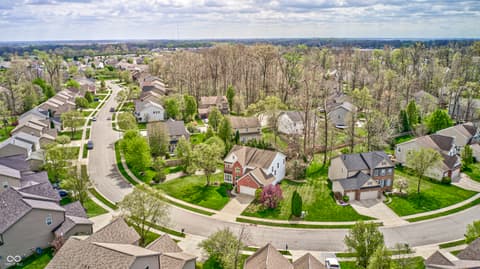 Aerial view at 4735 Corydon Lane, Indianapolis, IN