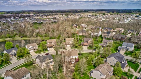 Aerial view at 4735 Corydon Lane, Indianapolis, IN