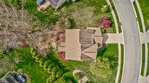 Aerial view at 4735 Corydon Lane, Indianapolis, IN