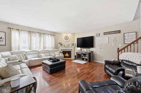 Living room at 4735 Corydon Lane, Indianapolis, IN