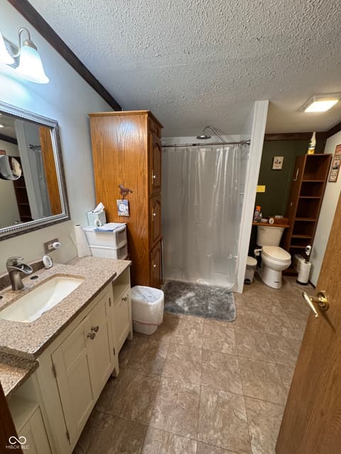 Bathroom at 805 Reformatory Road, Pendleton, IN