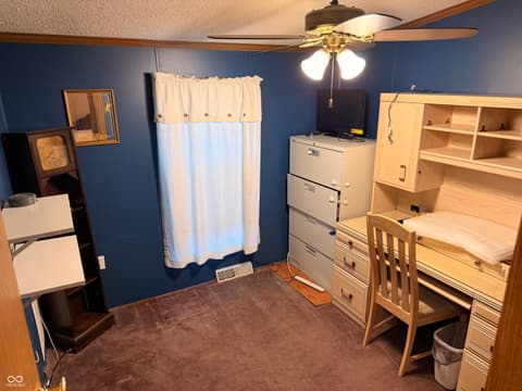 Home office at 805 Reformatory Road, Pendleton, IN