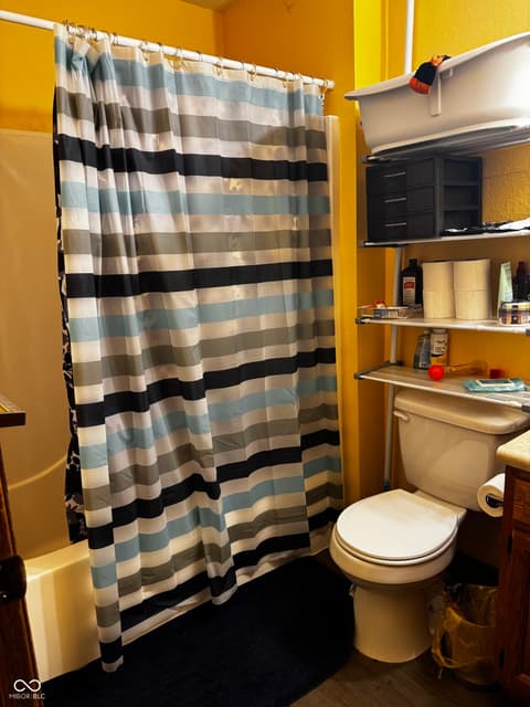 Bathroom at 529 Meadows Edge Lane, Indianapolis, IN
