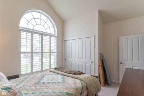 Bedroom at 4223 Backstretch Lane, Bargersville, IN