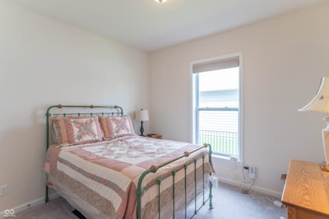 Bedroom at 4223 Backstretch Lane, Bargersville, IN