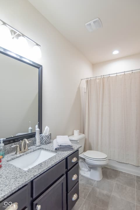 Bathroom at 4223 Backstretch Lane, Bargersville, IN