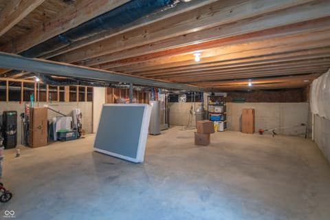 Basement at 4223 Backstretch Lane, Bargersville, IN