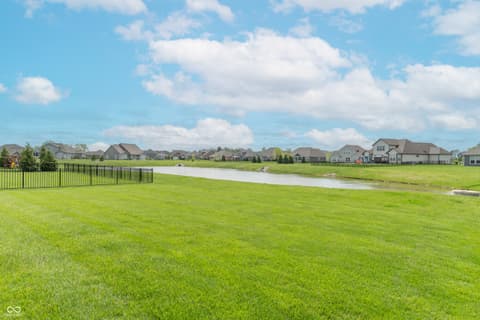 Yard at 4223 Backstretch Lane, Bargersville, IN