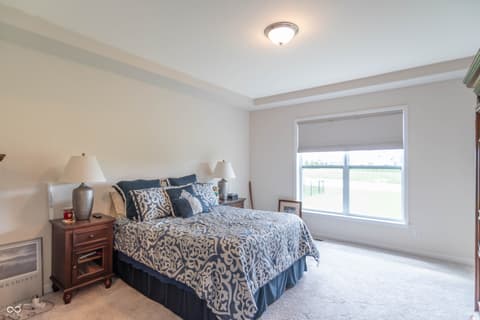 Bedroom at 4223 Backstretch Lane, Bargersville, IN