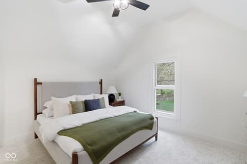 Primary bedroom at 980 W Poplar Street, Zionsville, IN