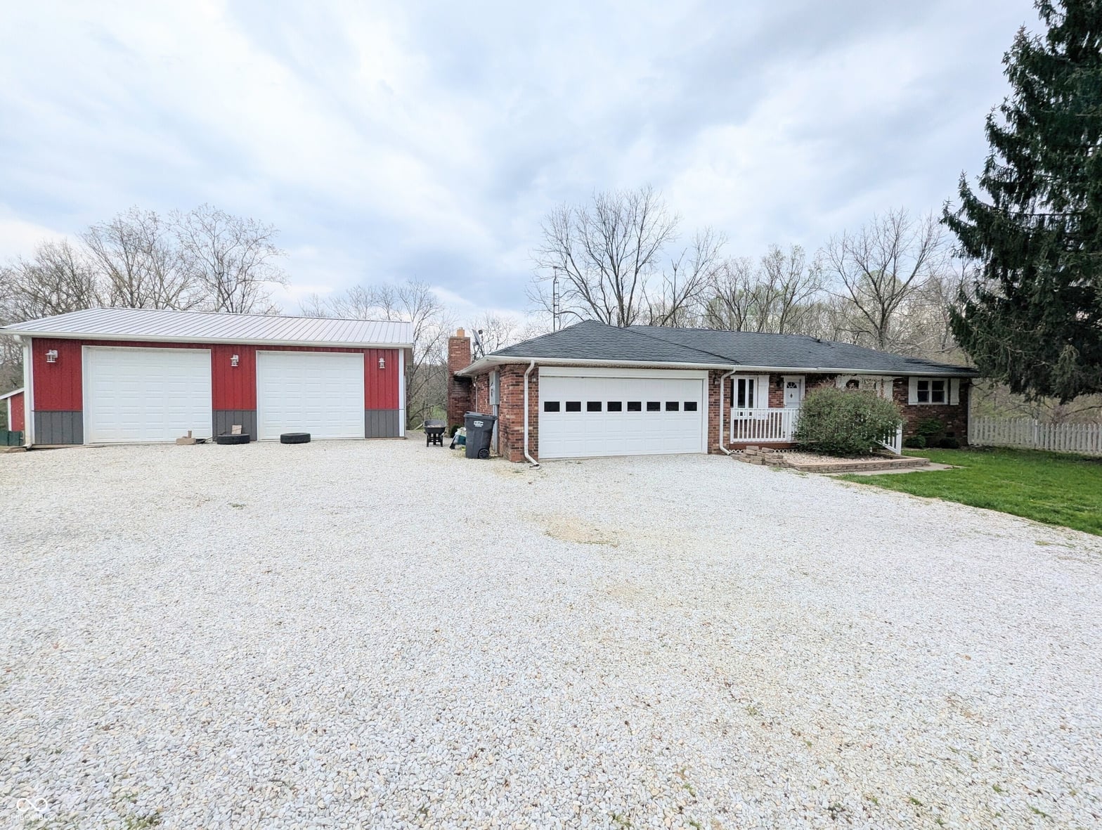 Front exterior at 9030 N State Highway 3, North Vernon, IN