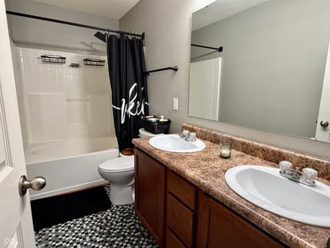 Bathroom at 5339 Brassie Drive, Indianapolis, IN