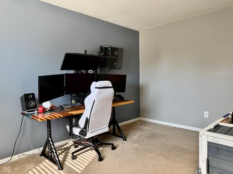 Home office at 5339 Brassie Drive, Indianapolis, IN