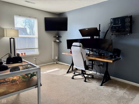 Home office at 5339 Brassie Drive, Indianapolis, IN