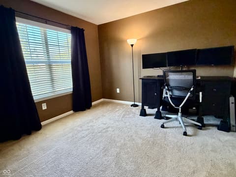 Home office at 5339 Brassie Drive, Indianapolis, IN