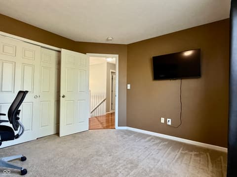 Home office at 5339 Brassie Drive, Indianapolis, IN