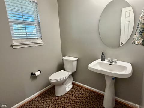 Bathroom at 5339 Brassie Drive, Indianapolis, IN