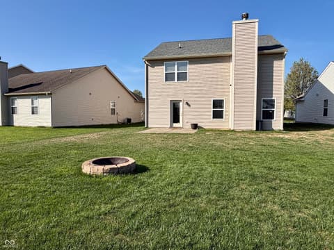 Backyard at 5339 Brassie Drive, Indianapolis, IN