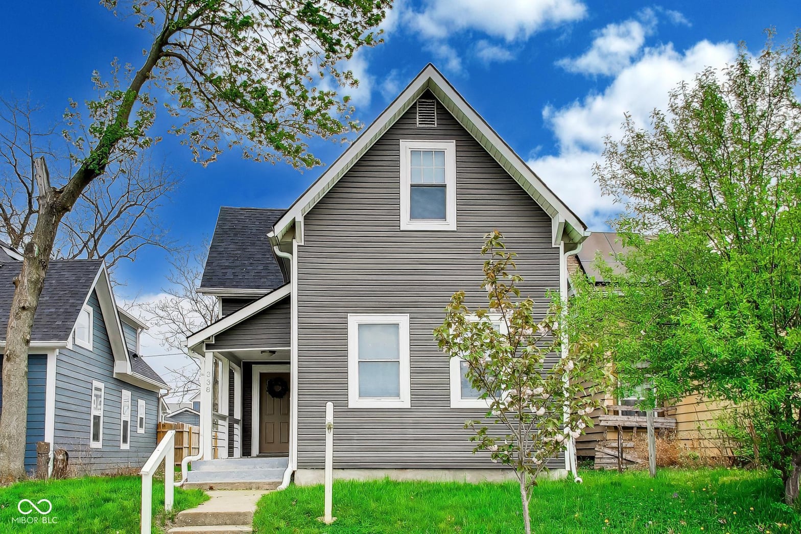 Front exterior at 338 N Randolph Street, Indianapolis, IN