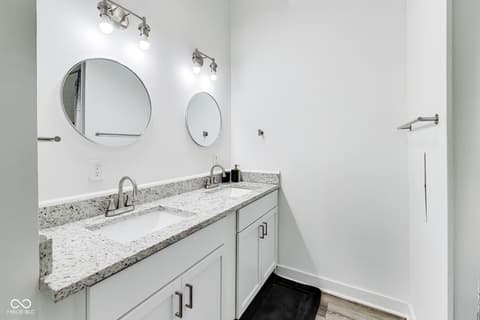 Bathroom at 338 N Randolph Street, Indianapolis, IN