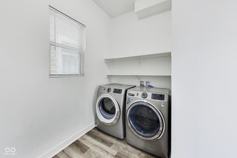 Laundry room at 338 N Randolph Street, Indianapolis, IN