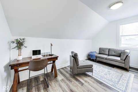 Living room at 338 N Randolph Street, Indianapolis, IN