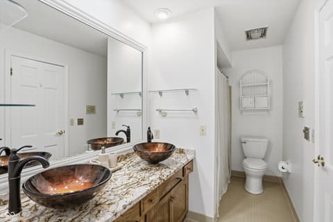 Bathroom at 6361 Creekside Lane, Indianapolis, IN