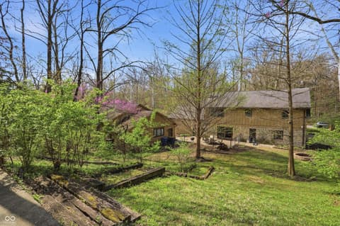 Backyard at 6361 Creekside Lane, Indianapolis, IN