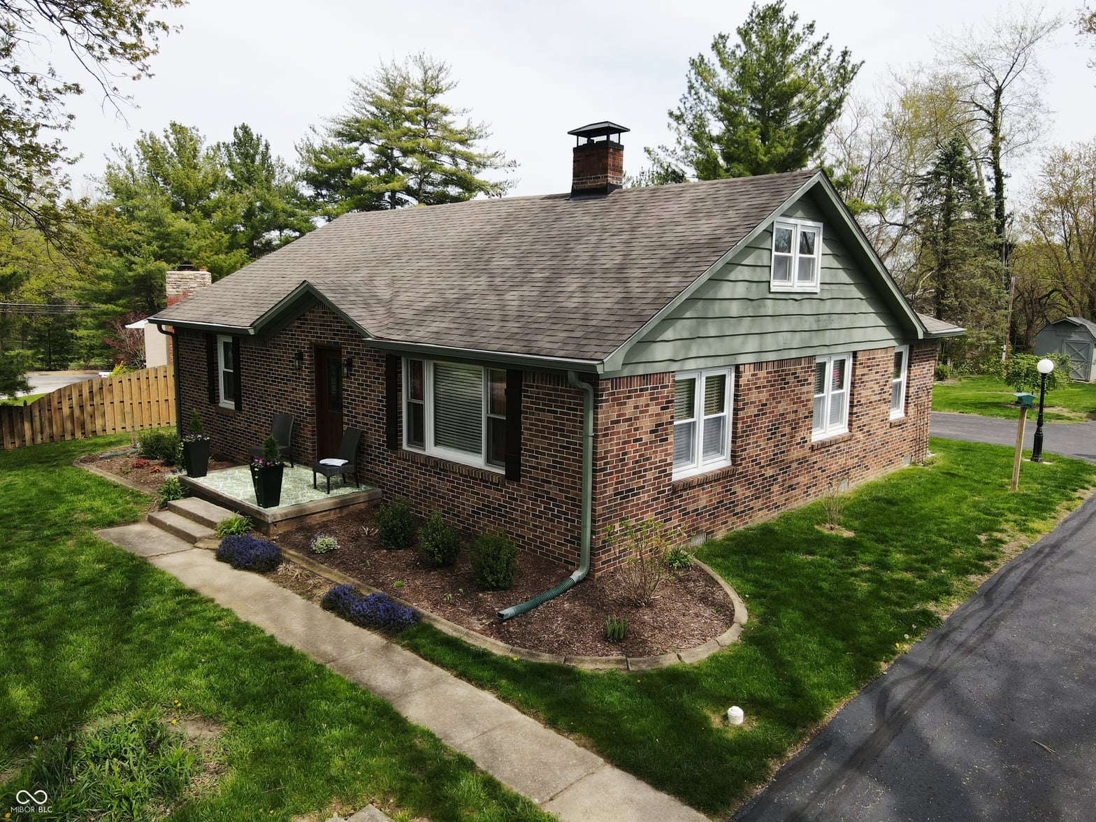 Front exterior at 55 Gill Drive, Danville, IN