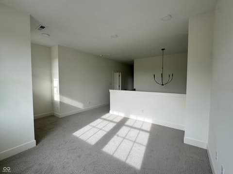 Family room at 16533 Iron Tree Court, Westfield, IN