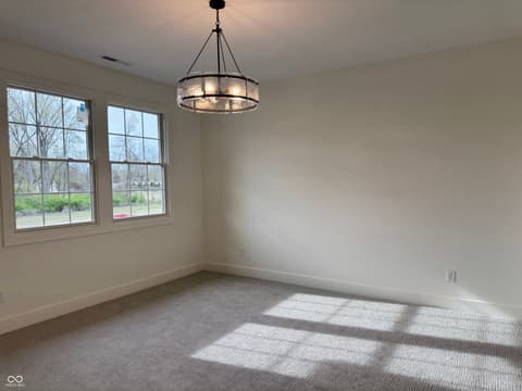 Bonus room at 16533 Iron Tree Court, Westfield, IN