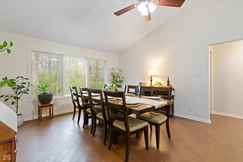 Dining room at 5252 Bracken Drive, Indianapolis, IN