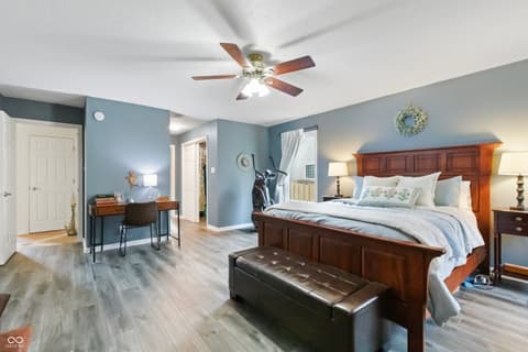 Bedroom at 5252 Bracken Drive, Indianapolis, IN
