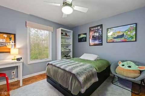 Bedroom at 5252 Bracken Drive, Indianapolis, IN