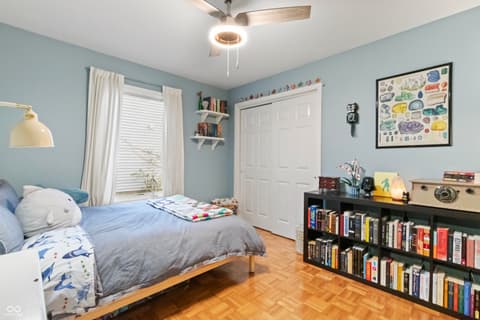 Bedroom at 5252 Bracken Drive, Indianapolis, IN