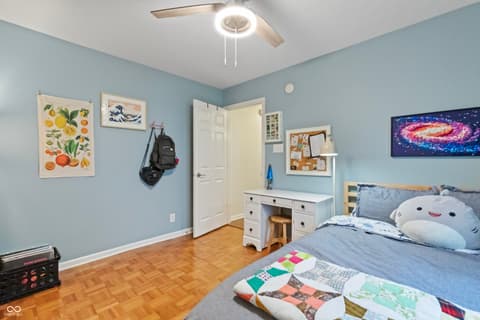 Bedroom at 5252 Bracken Drive, Indianapolis, IN