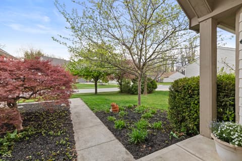 Yard at 5252 Bracken Drive, Indianapolis, IN