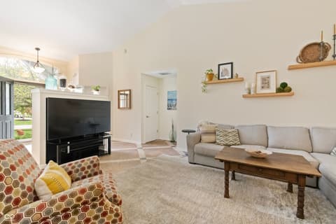 Living room at 5252 Bracken Drive, Indianapolis, IN