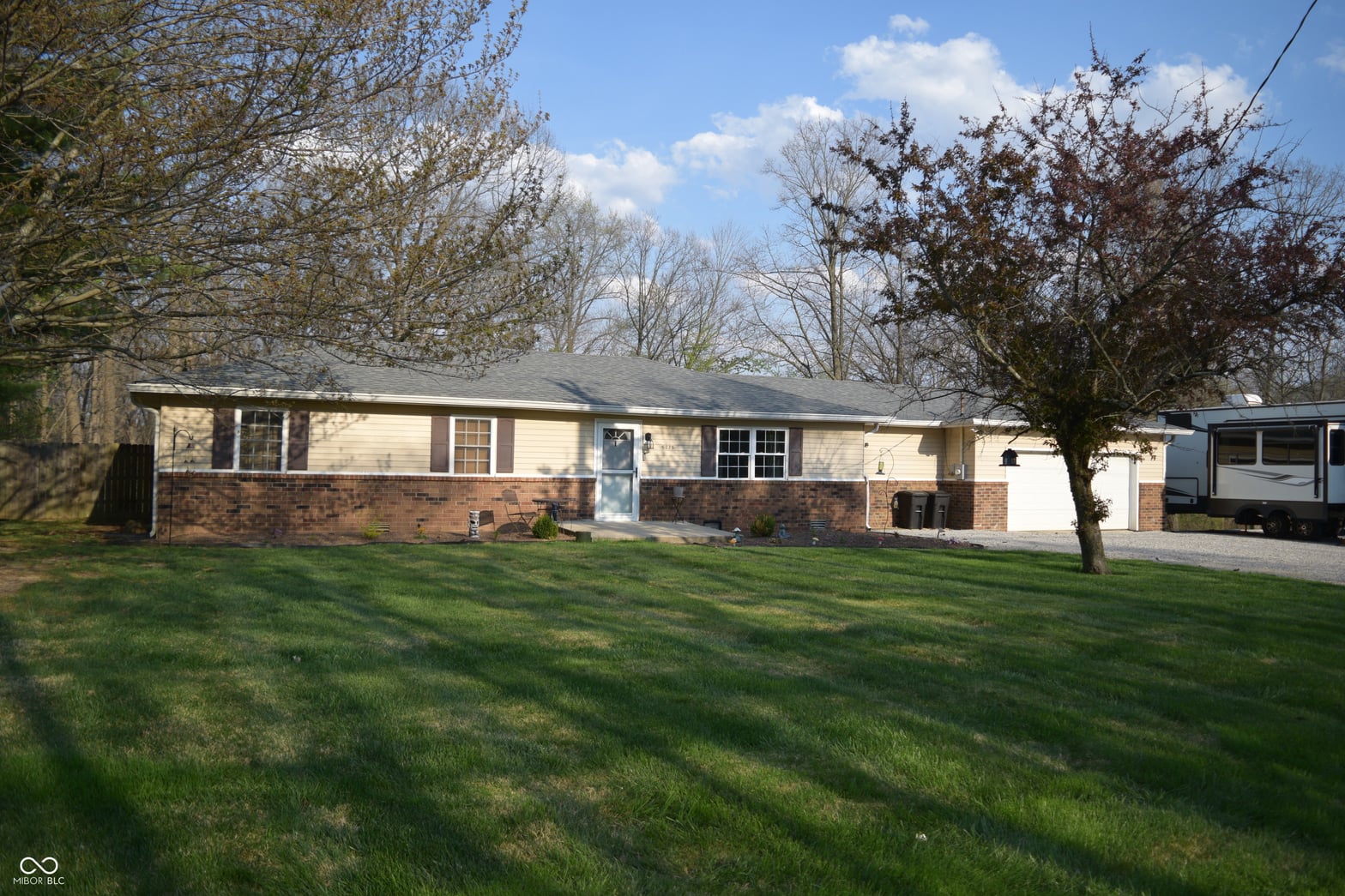 Front exterior at 5275 Wilbur Road, Martinsville, IN