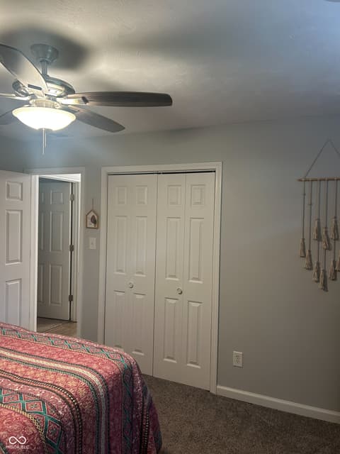 Bedroom at 5275 Wilbur Road, Martinsville, IN